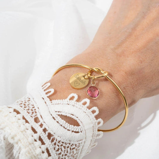 Personalized Birthstone Bracelet
