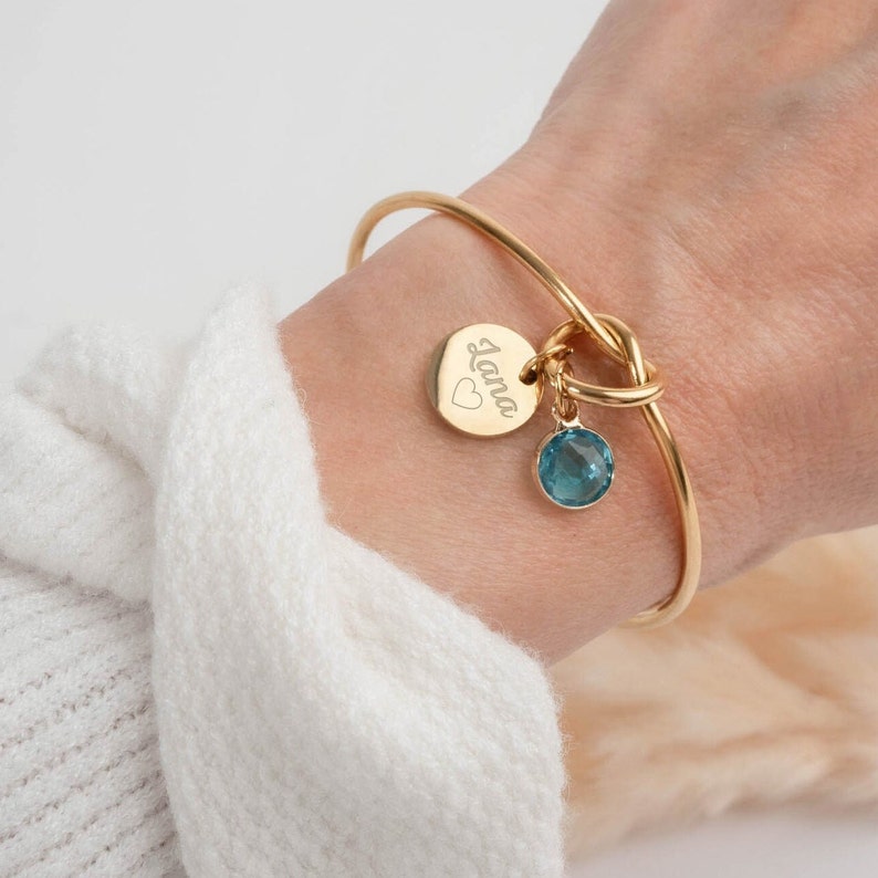 Personalized Birthstone Bracelet