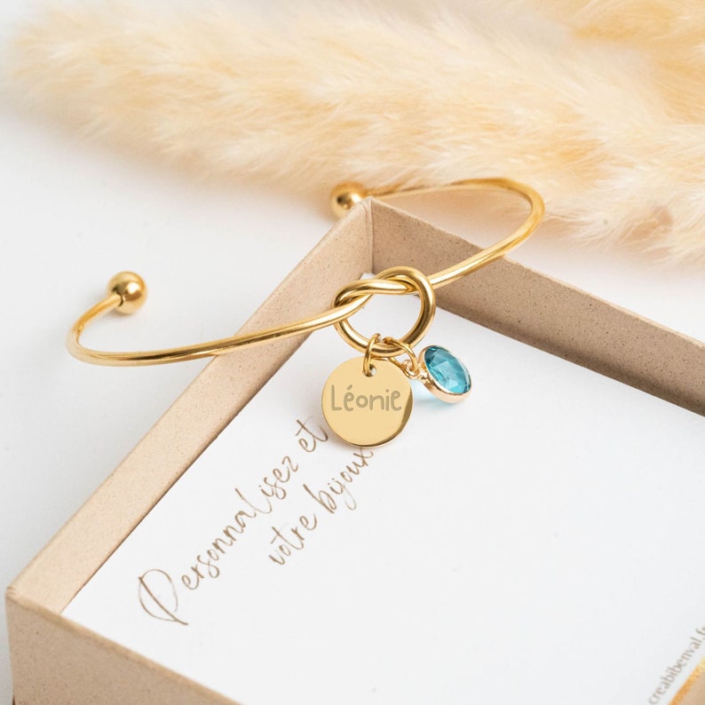 Personalized Birthstone Bracelet