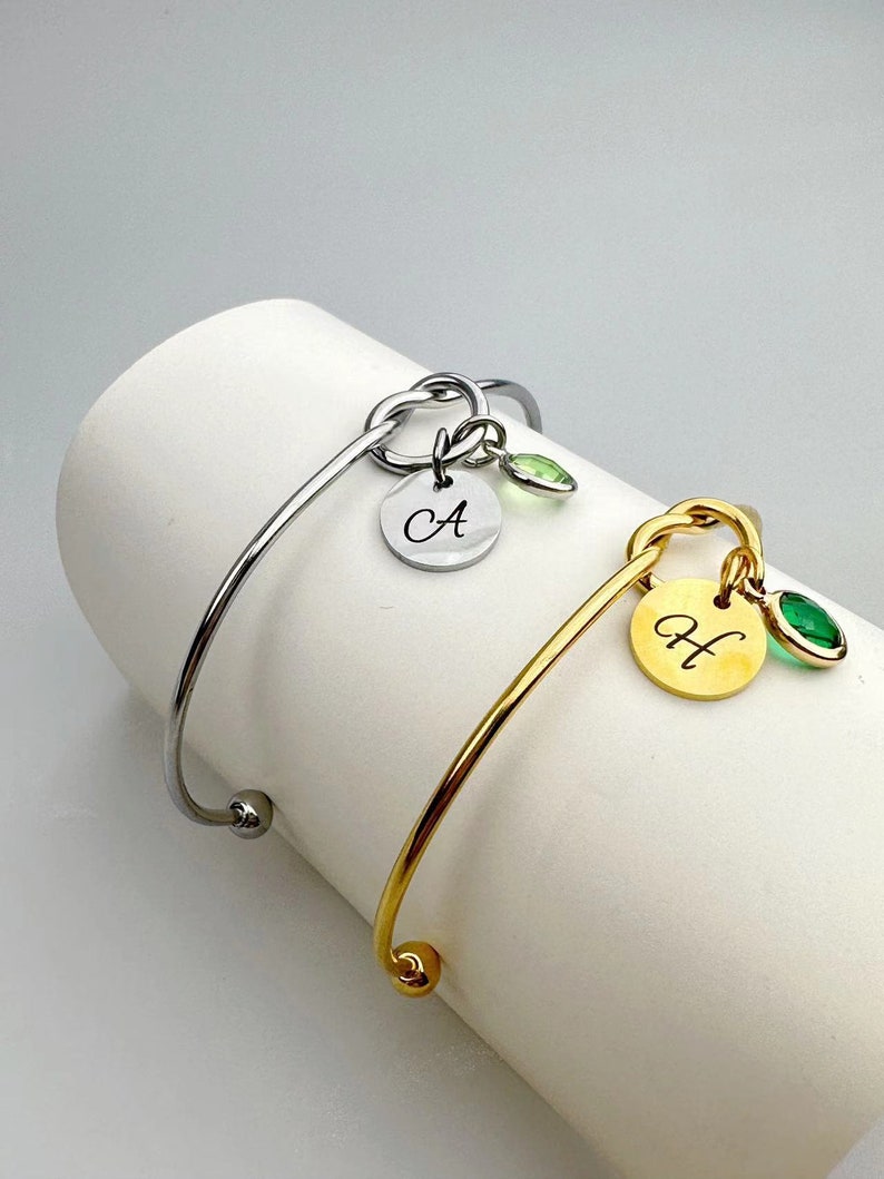 Personalized Birthstone Bracelet