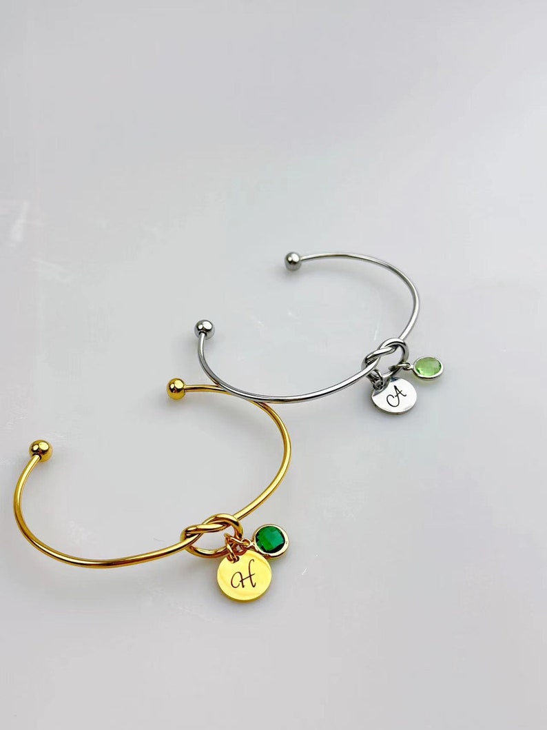 Personalized Birthstone Bracelet