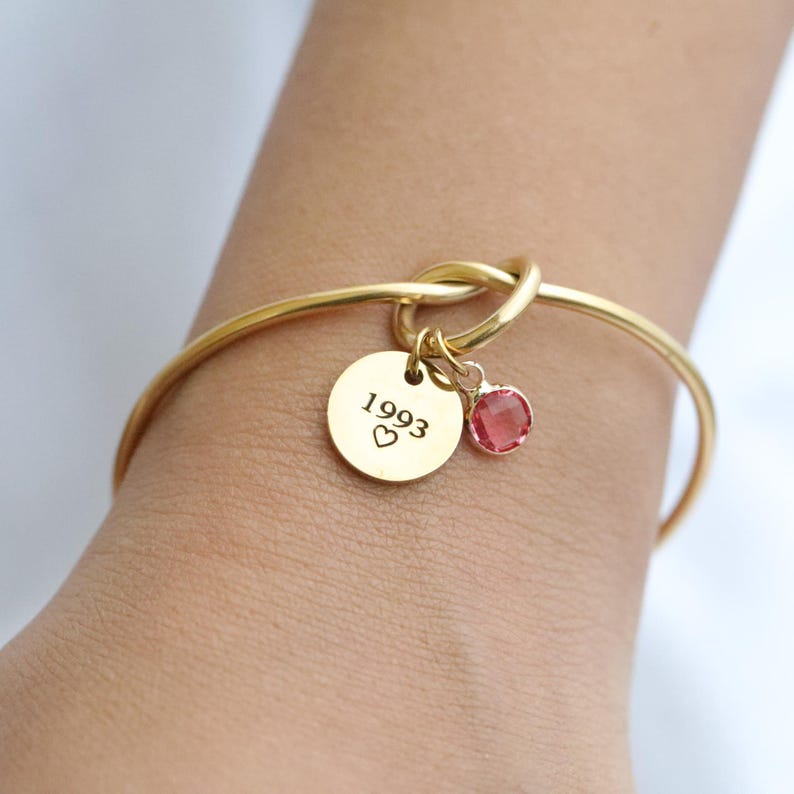 Personalized Birthstone Bracelet