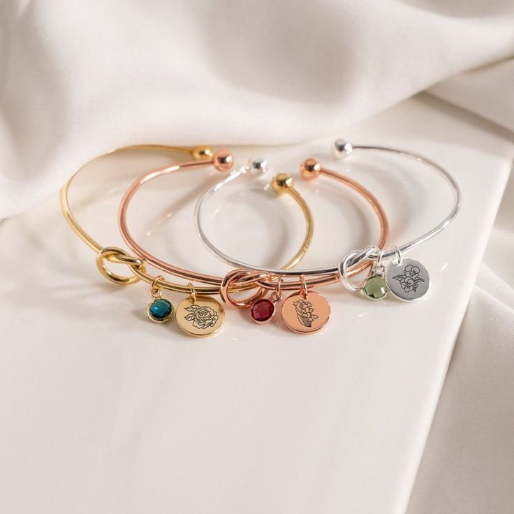 Personalized Birthstone Bracelet